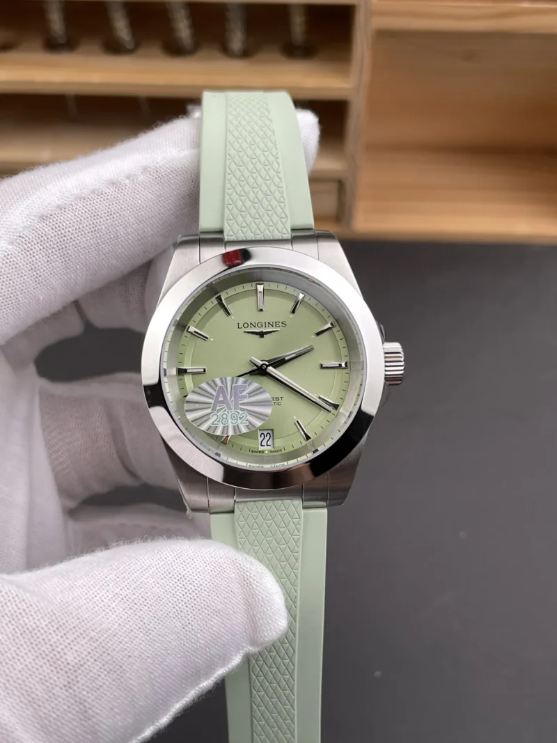 Longines Conquest Green Dial 34mm