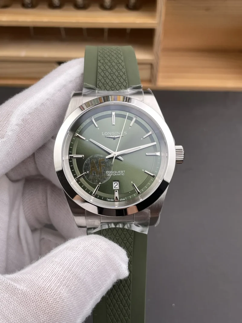 Longines Conquest Green Dial 41mm