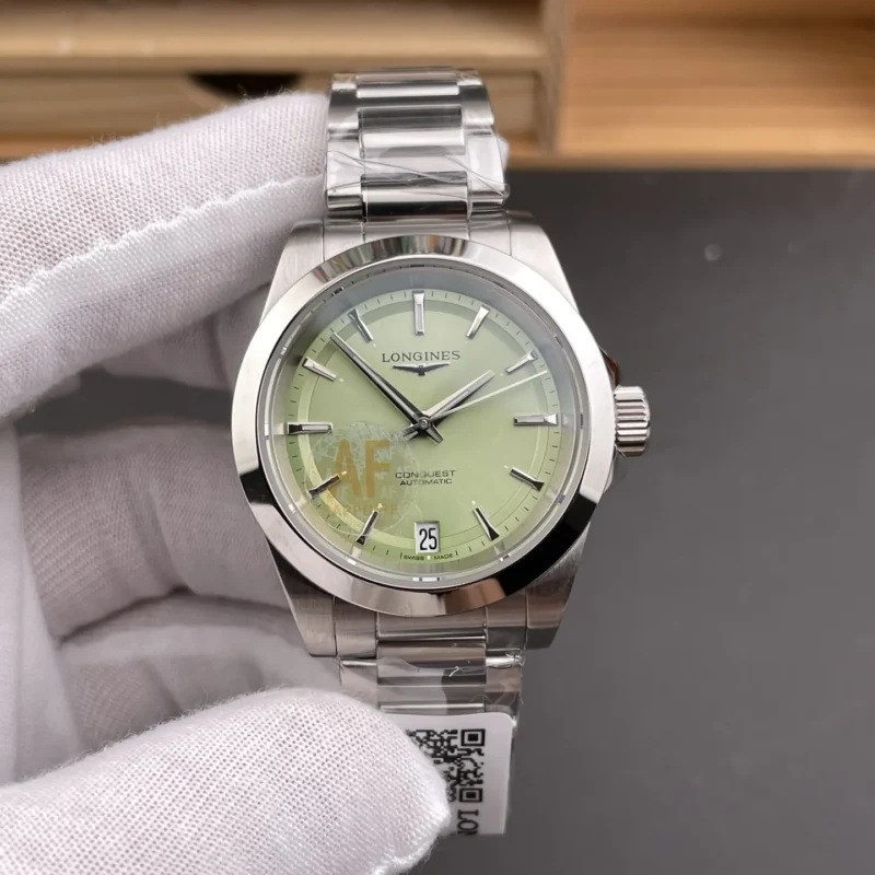 Longines Conquest Green Dial 34mm