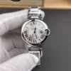Cartier Ballon Bleu White Dial 33mm