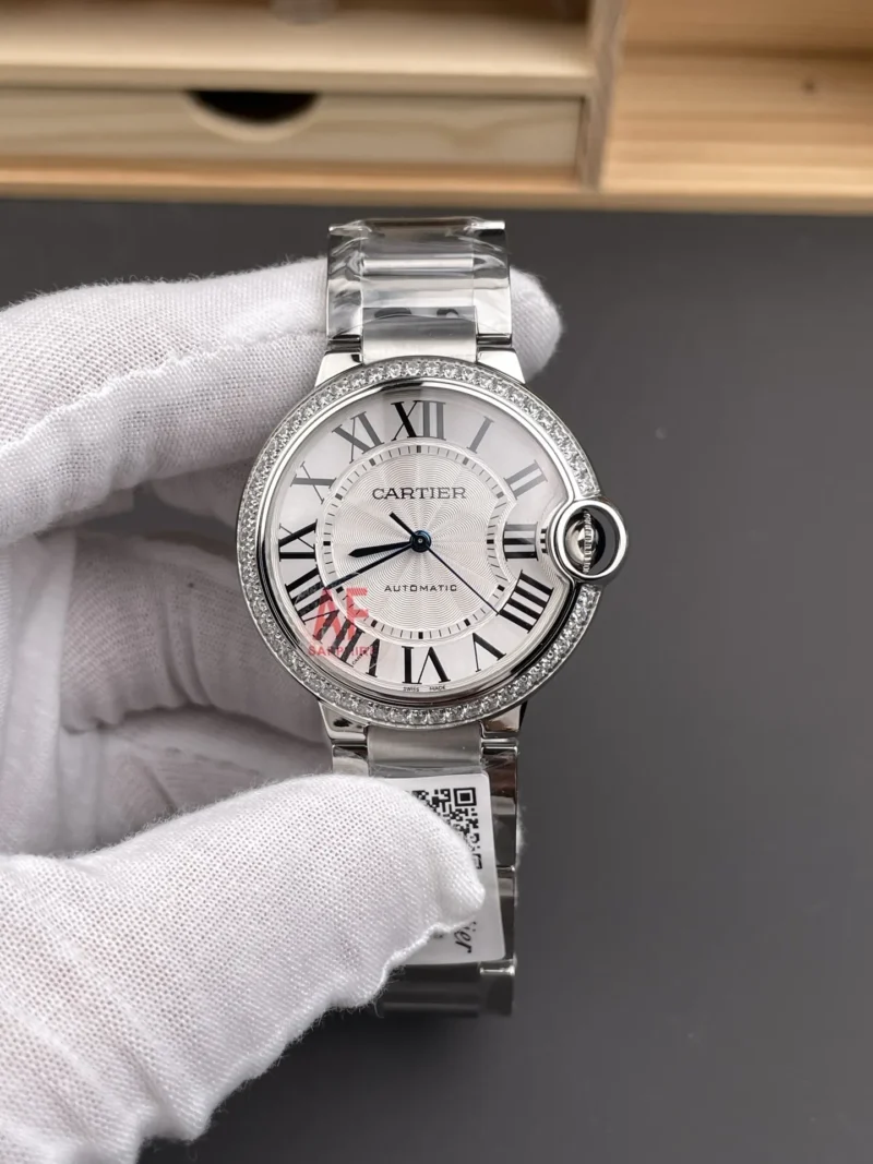Cartier Ballon Bleu Diamond Bezel 36mm