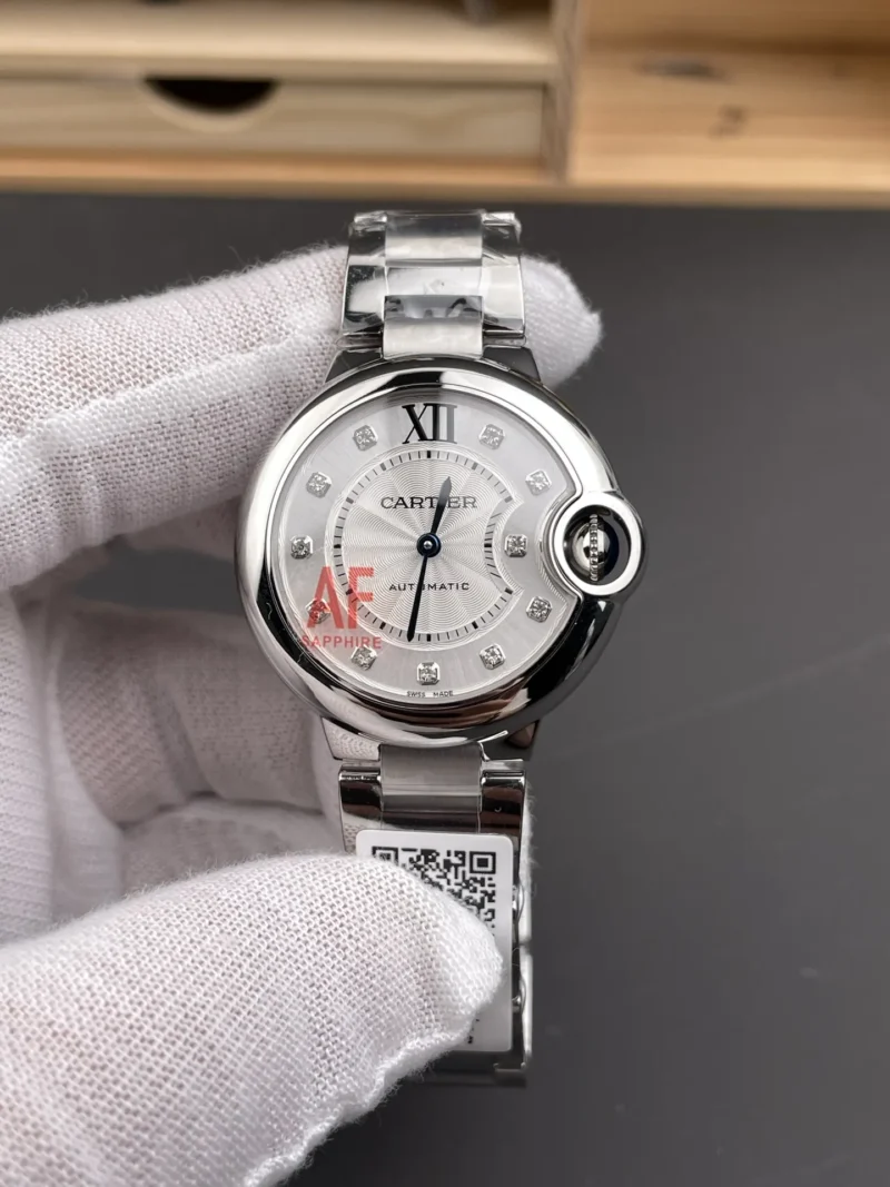 Cartier Ballon Bleu Diamond Markers 33mm