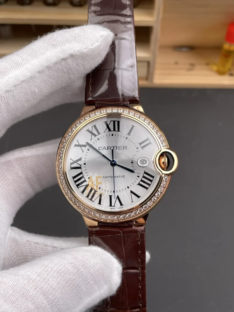 Cartier Ballon Bleu Diamond Bezel 42mm
