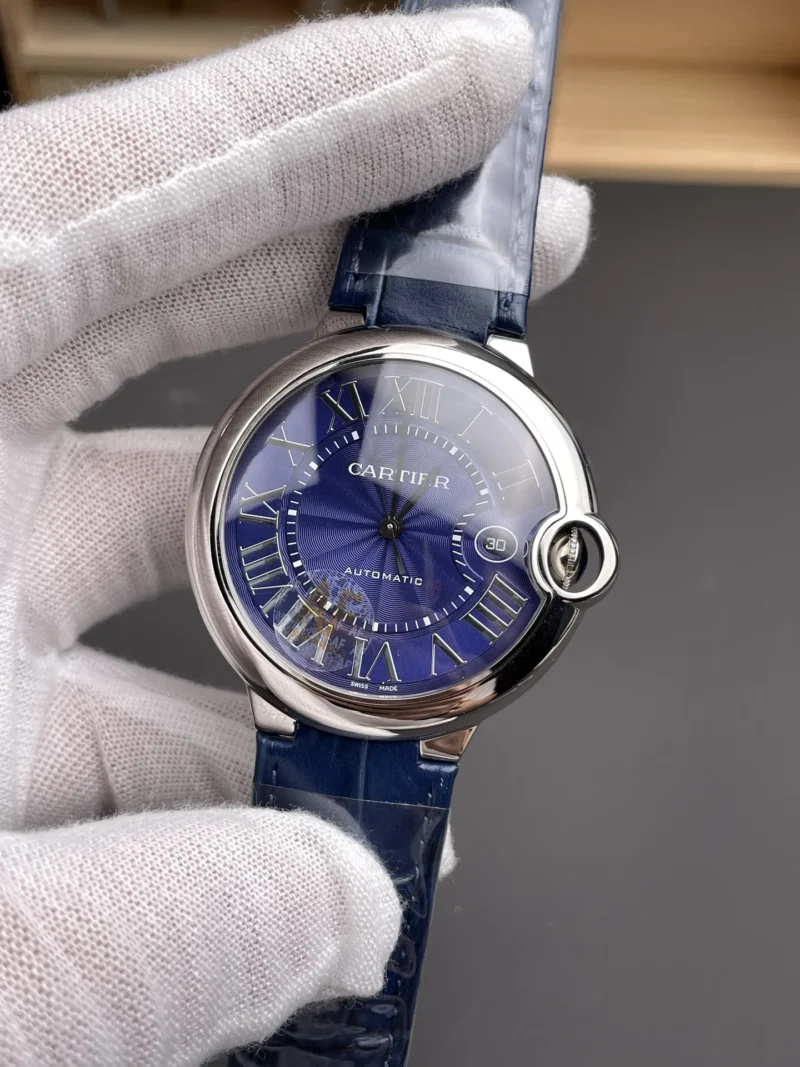 Cartier Ballon Bleu Leather Strap 42mm