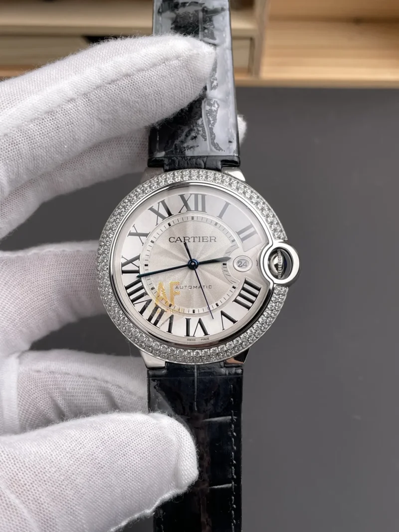 Cartier Ballon Bleu Diamond Bezel 42mm