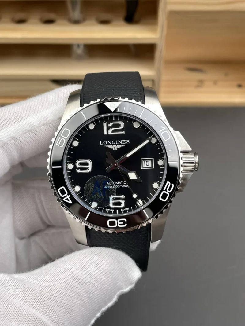 Longines Conquest Rubber Strap 43mm