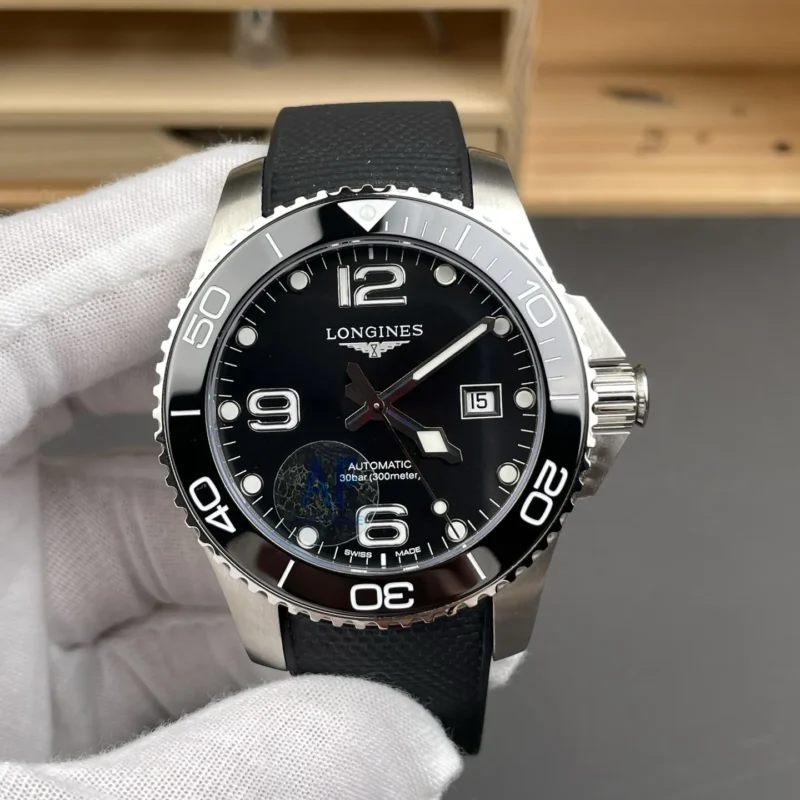 Longines Conquest Rubber Strap 43mm