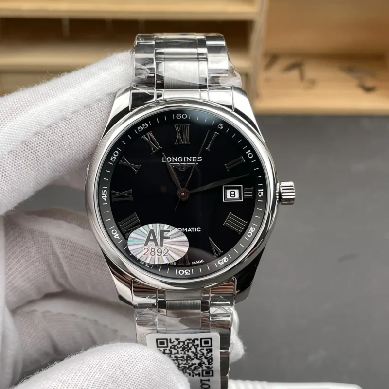 img01_0278_AF_浪琴_名匠_三针罗马刻度黑名匠_40mm_2892机芯.webp Longines Master Collection Black 40mm