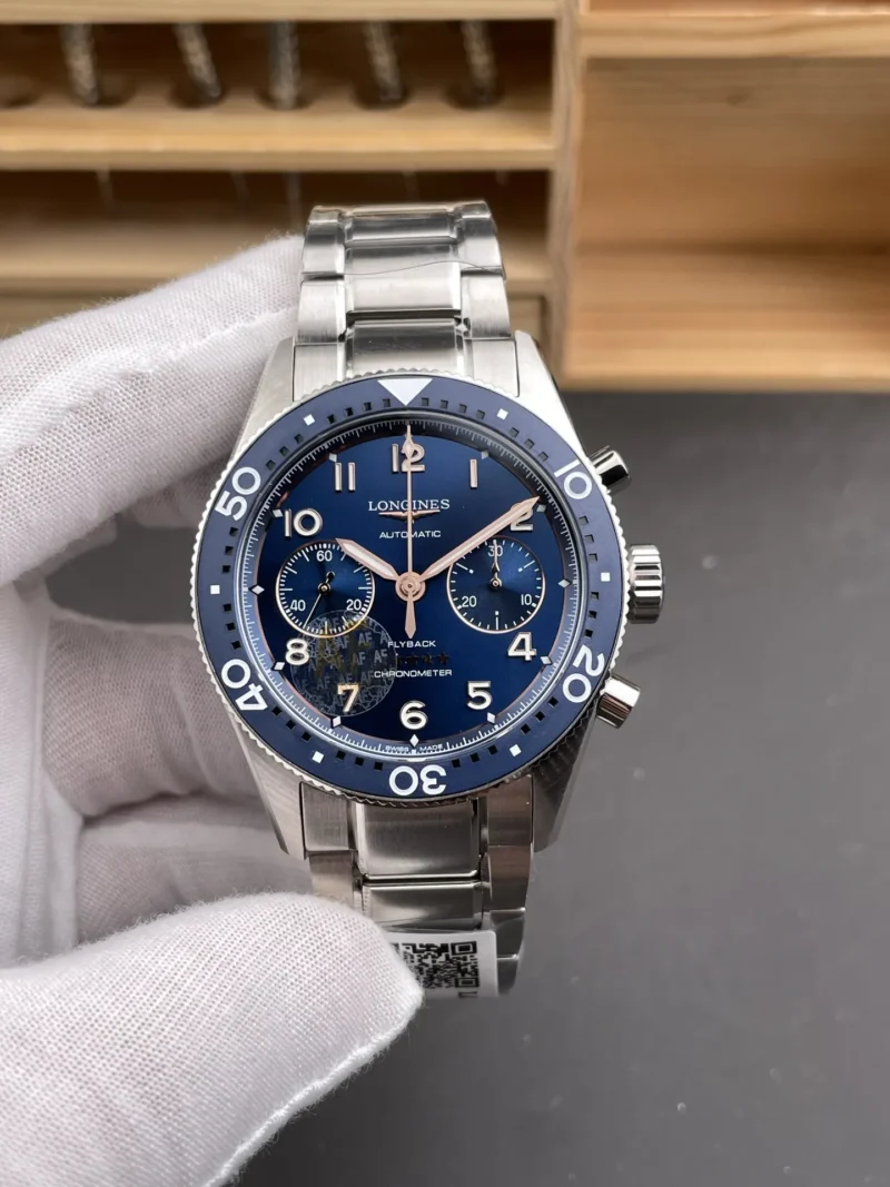Longines Spirit Blue Dial 40mm