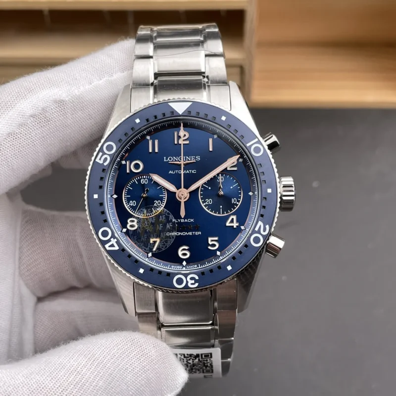 Longines Spirit Blue Dial 40mm