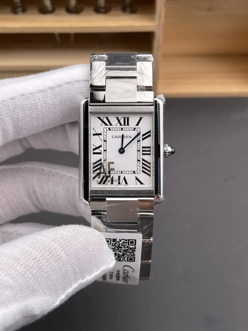 Cartier Tank White Dial 34.8x27.4mm