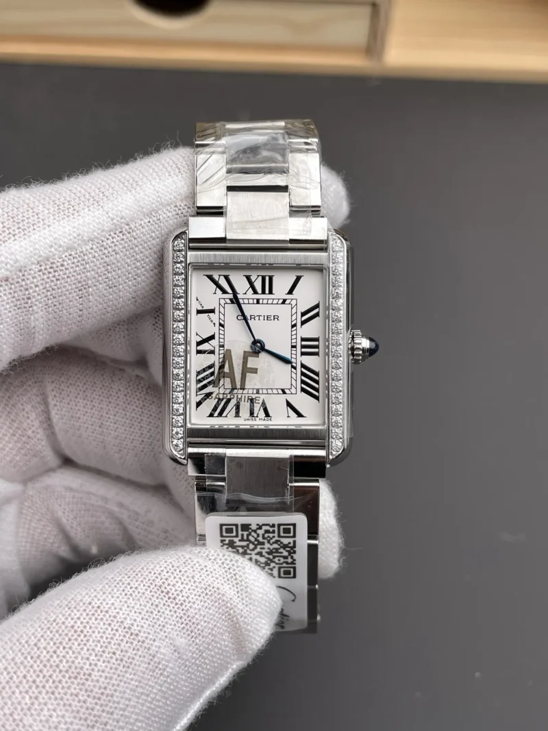 Cartier Tank Diamond Bezel 31x24.4mm