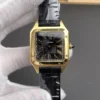 Cartier Santos Gold Dial 31.4x43.5mm