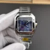 Cartier Santos Blue Dial 35.1mm