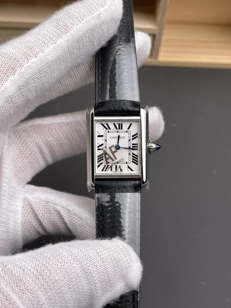 Cartier Tank Leather Strap 29.5x22mm