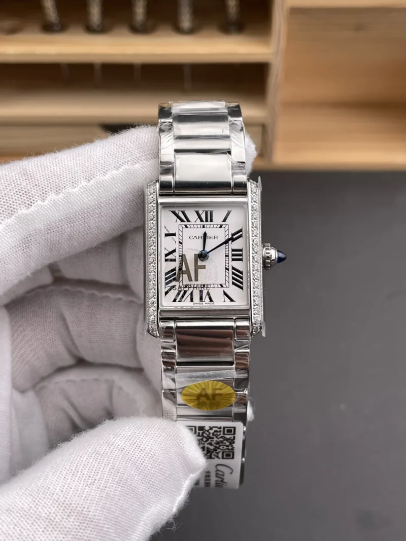 Cartier Tank Diamond Bezel 29.5x22mm