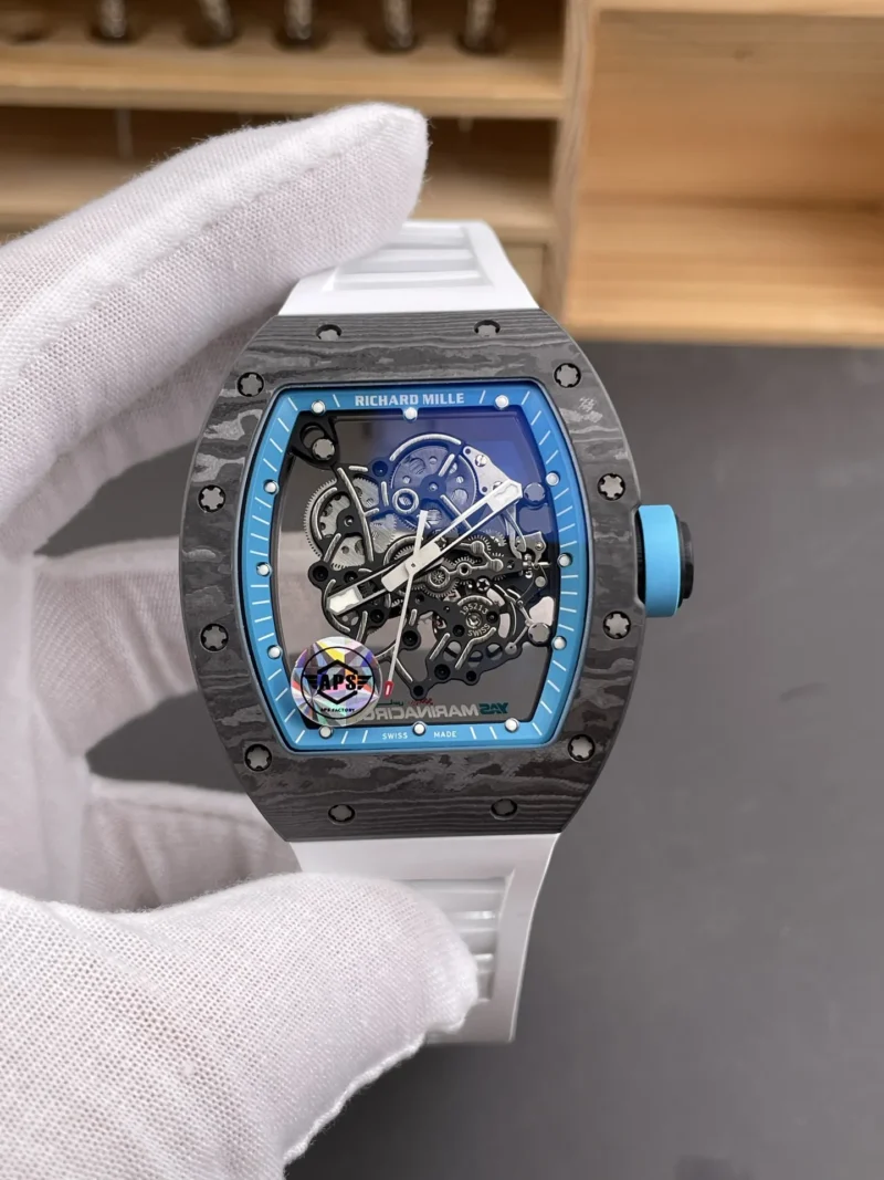 Richard Mille RM 055 Blue Dial 49.9x42.07mm