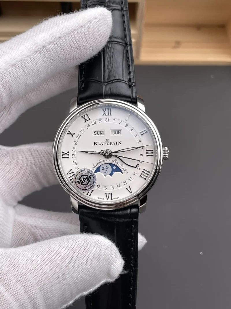 Blancpain Classic 6654 White Dial 40mm