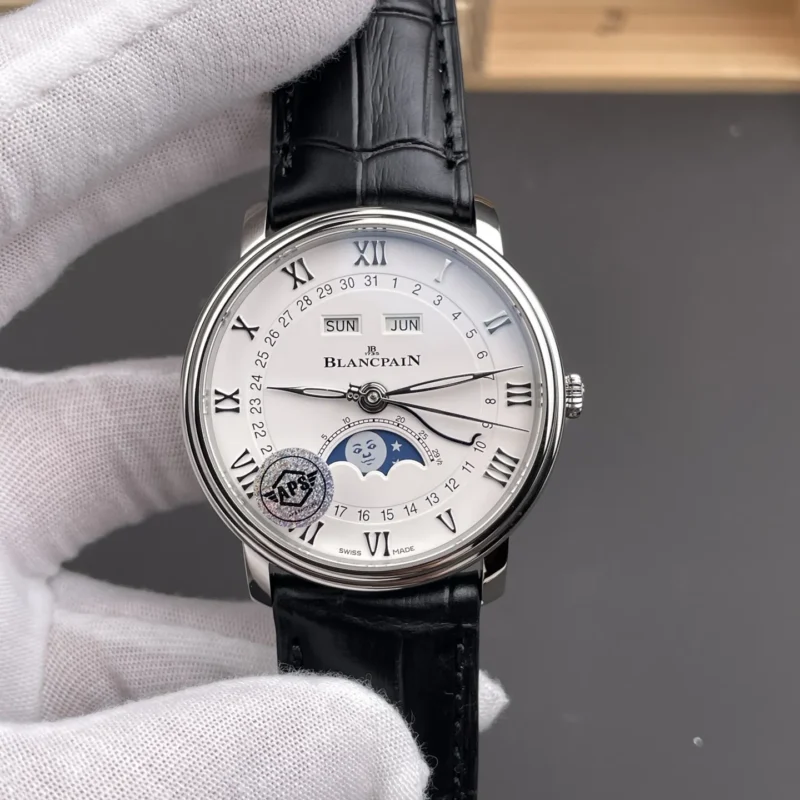 Blancpain Classic 6654 White Dial 40mm