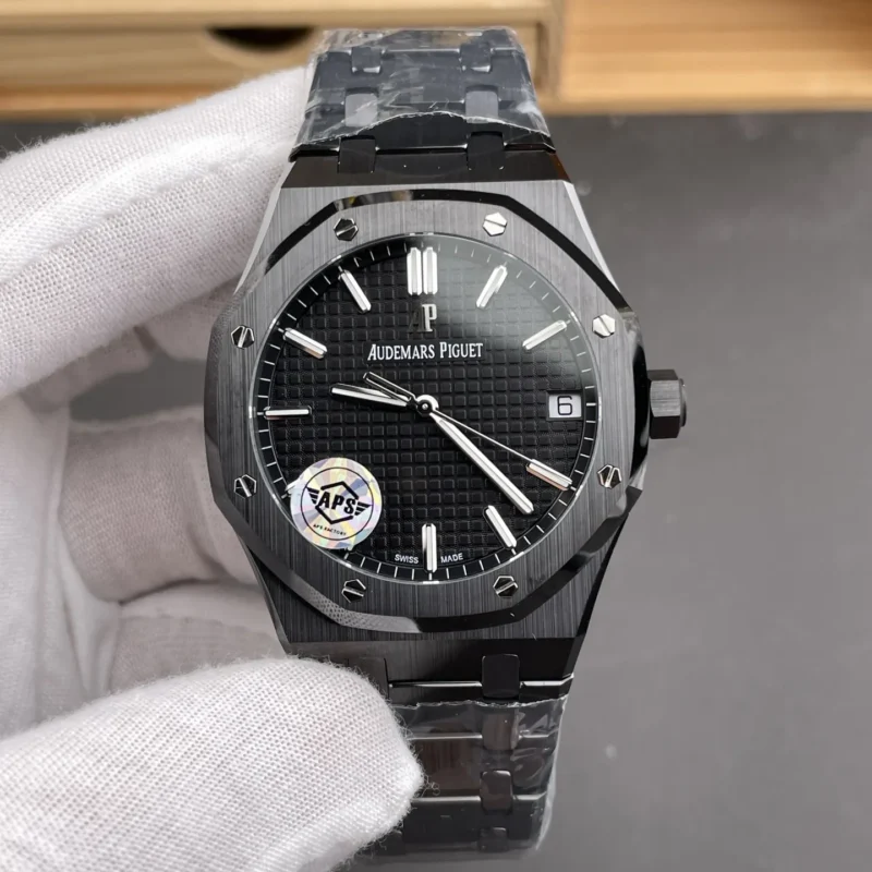 img01_0382_APS_爱彼_皇家橡树_15500_黑陶瓷_41mm_4302机芯.webp AP Royal Oak 15500 Ceramic 41mm