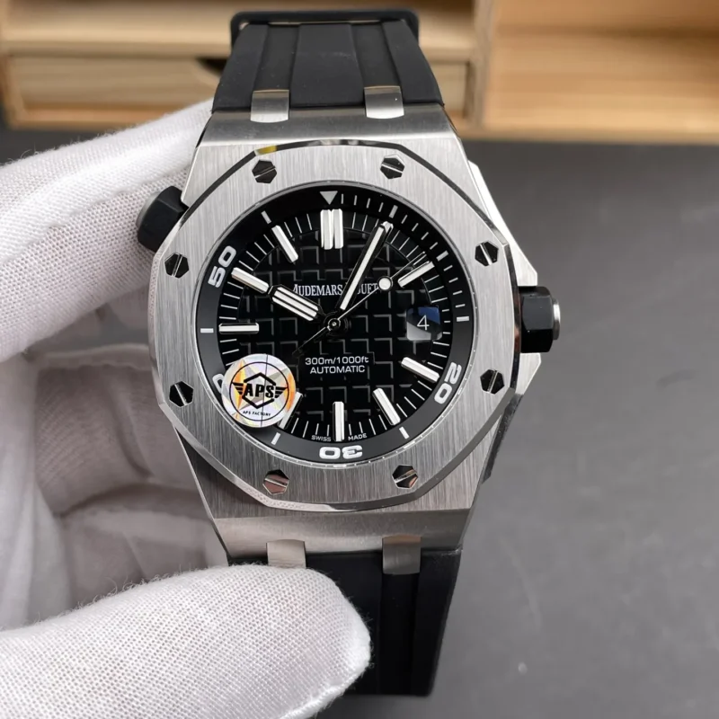 img01_0412_APS_爱彼_皇家橡树_15710_透底_42mm_3120机芯.webp AP Royal Oak 15710 Exhibition Caseback 42mm