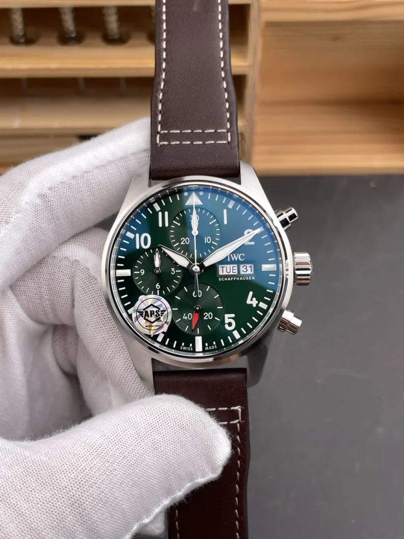 IWC Pilot Green Dial 41mm