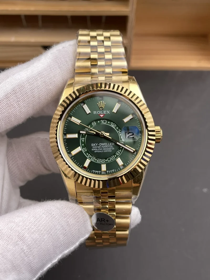 Rolex Sky-Dweller Green Dial 42mm