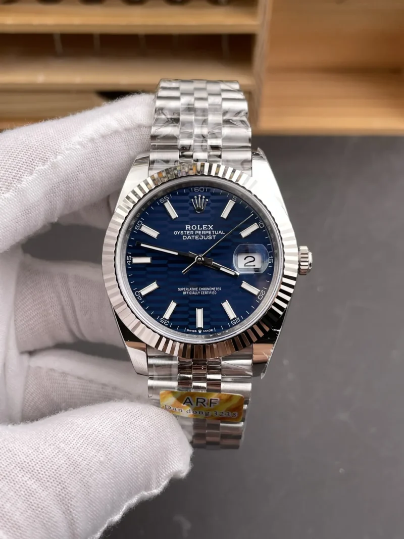 Rolex Datejust Blue Grid 41mm