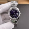 Rolex Datejust Purple Dial Ladies 31mm