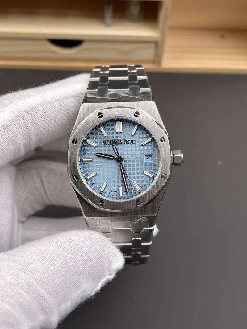 AP Royal Oak 77350 Ice Blue 34mm