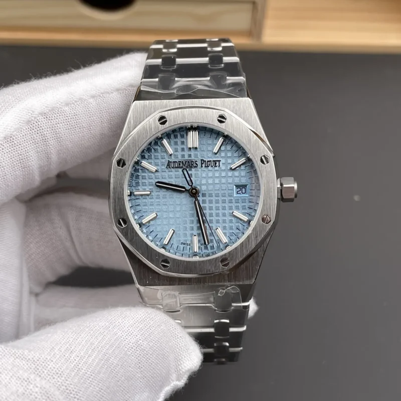 AP Royal Oak 77350 Ice Blue 34mm