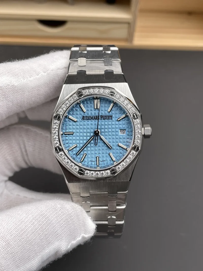 AP Royal Oak 77451 Ice Blue 34mm