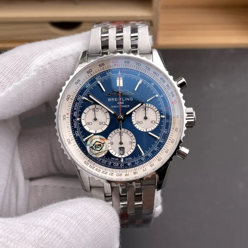 Breitling Chronomat B01 Blue dial 44mm