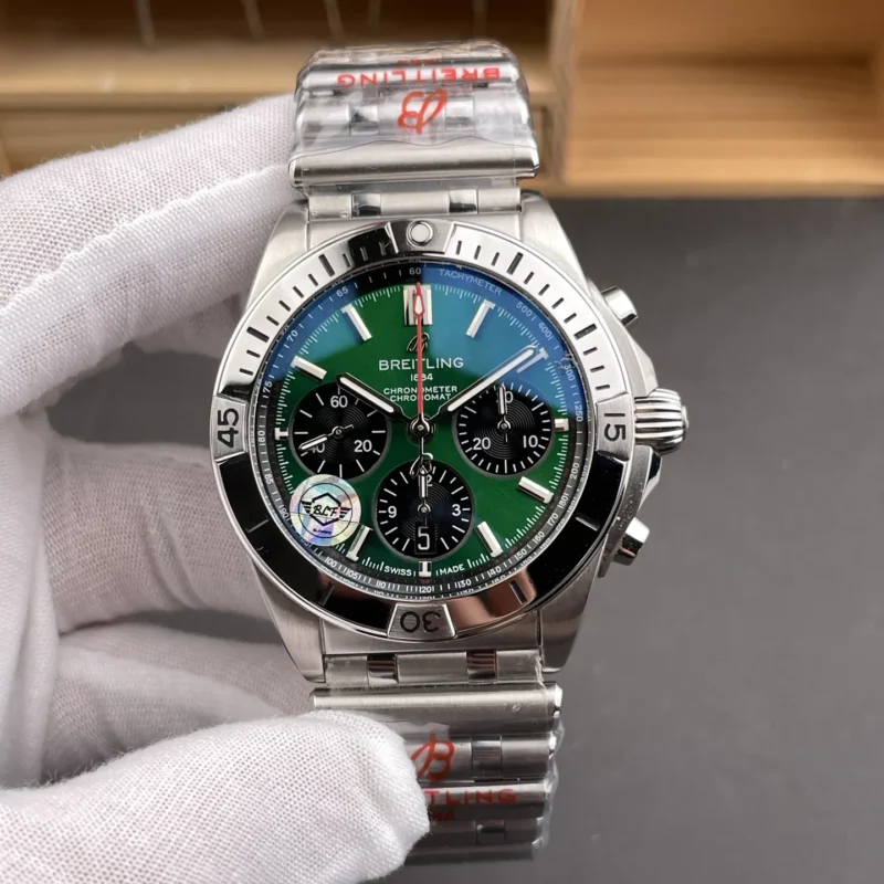 Breitling Chronomat B01 Green dial 42mm