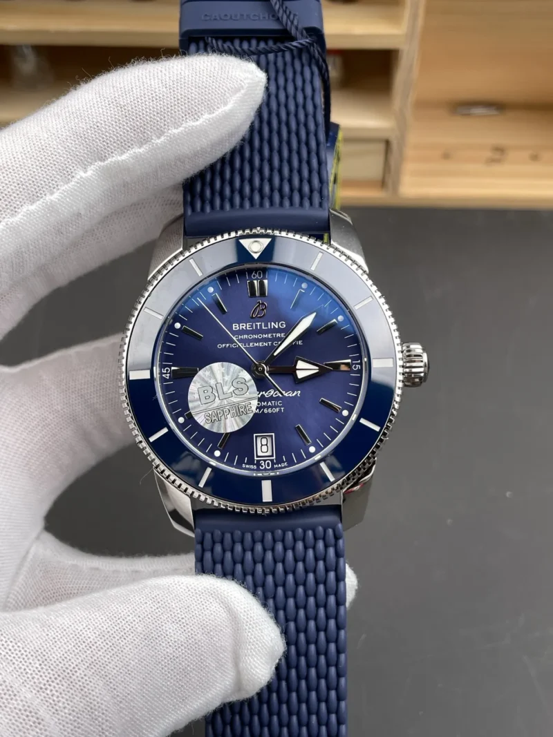 Breitling Superocean Blue Dial 40mm