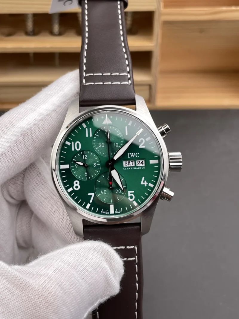 IWC Pilot Green Dial 41mm