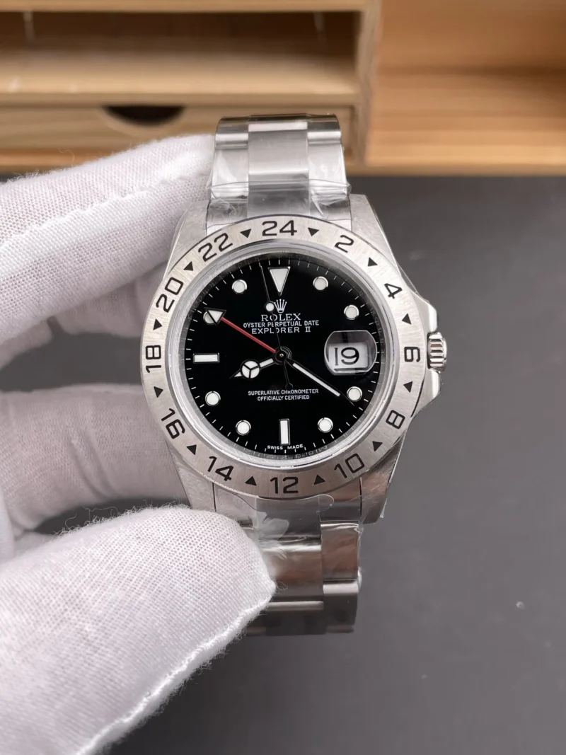 Rolex Explorer II Black Dial 40mm