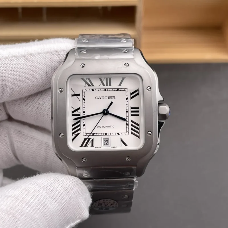 img01_0791_BVF_卡地亚_山度士系列_钛色白盘大号_39.8mm_9015机芯.webp Cartier Santos Titanium 39.8mm