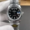 Rolex Day-Date Black Baguette Diamond 40mm