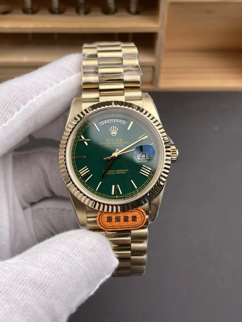 Rolex Day-Date Casino Green 40mm