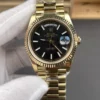 Rolex Day-Date Black Baguette Diamond 40mm