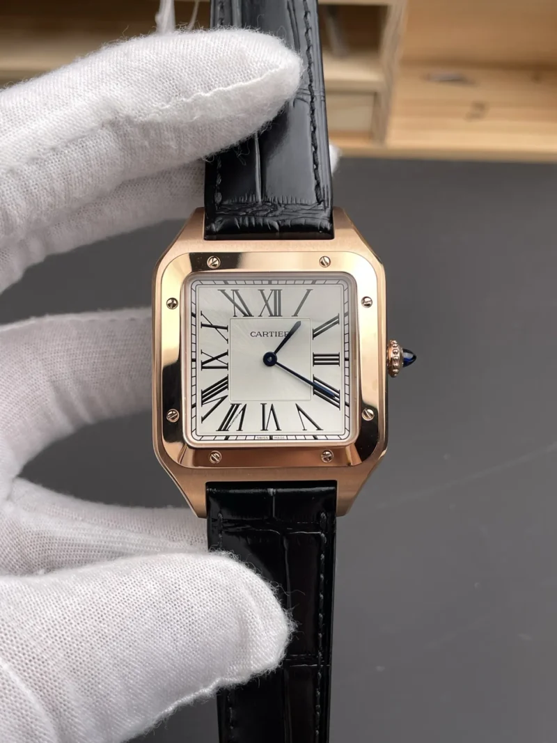 Cartier Santos-Dumont Rose Gold 46.6x33.9mm