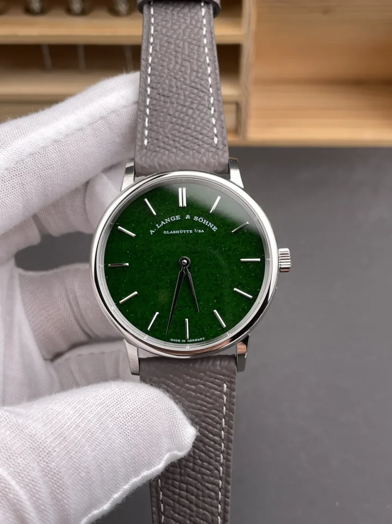 A. Lange & Sohne Saxonia Green Dial 39mm