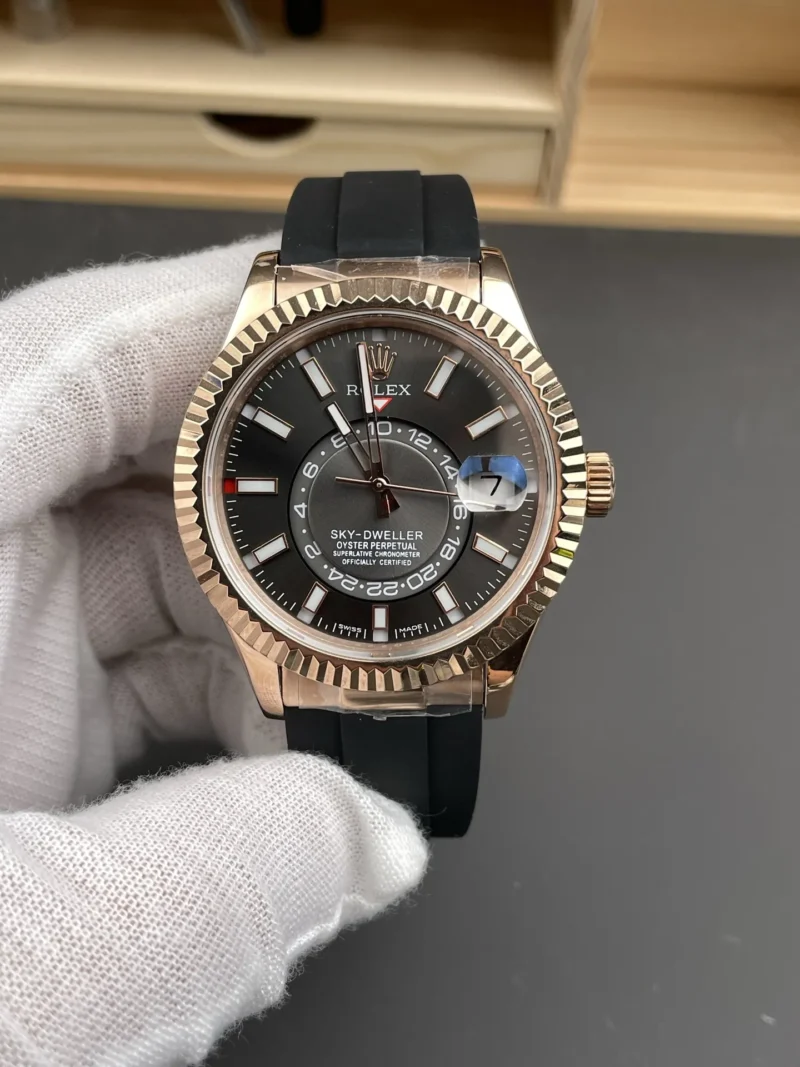 Rolex Sky-Dweller Rose Gold 42mm