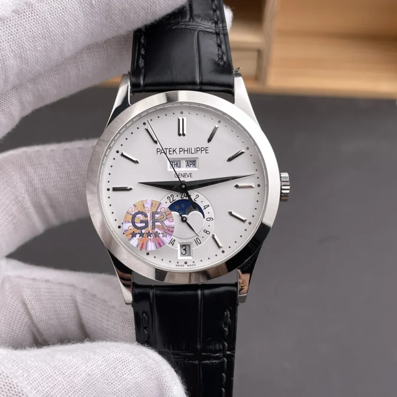 img01_1098_GR_百达翡丽_复杂功能时计_5396黑皮带款_38.5mm_324机芯.webp Patek Philippe Complications Leather Strap 38.5mm