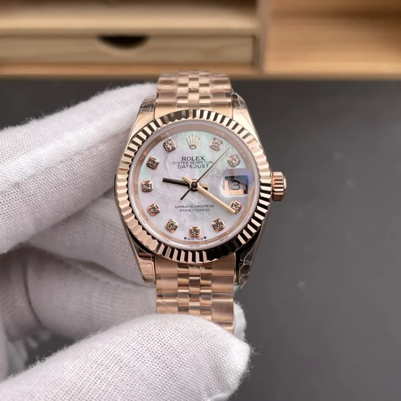 img01_1144_GS_劳力士_日志型_玫瑰金贝母盘女表_28mm_2671机芯.webp Rolex Datejust Rose Gold Ladies 28mm