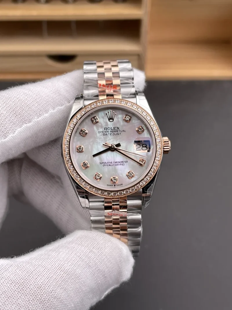 Rolex Datejust Rose Gold Ladies 31mm