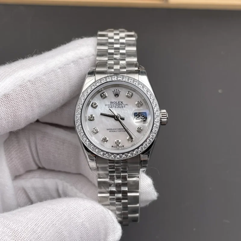 img01_1151_GS_劳力士_日志型_钻圈钻刻贝母盘女表_28mm_2671机芯.webp Rolex Datejust Mother-of-Pearl Ladies 28mm