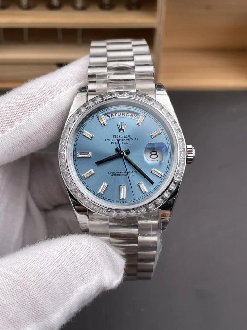 Rolex Day-Date Baguette Diamond 40mm