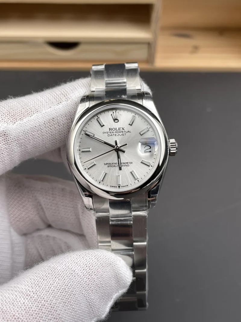 Rolex Datejust Silver Dial Ladies 31mm